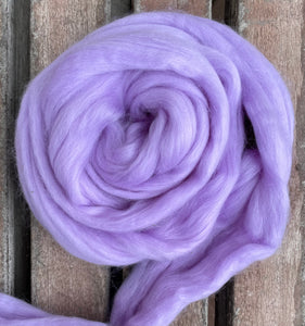 Merino Fibre, Dyed Purples, extra fine